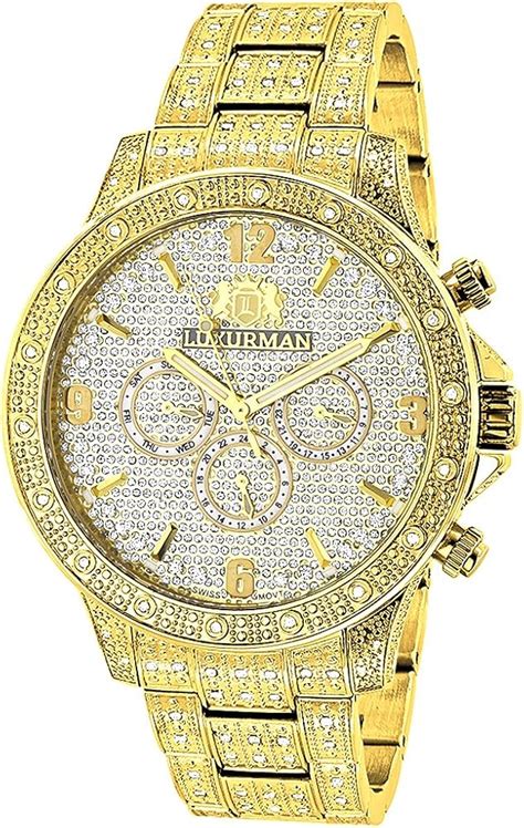 luxurman diamond watch fake